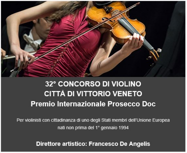 Concorso di violino - Città di Vittorio Veneto 
